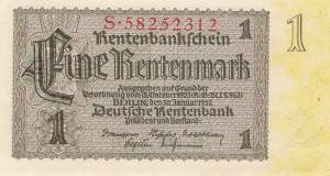 1 Rentenmark 1937 ro.166b S
